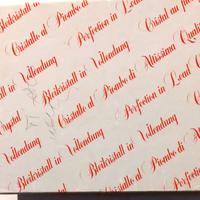 Fermacarte da scrivania in cristallo