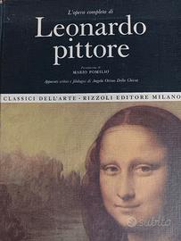 libro d'arte Leonardo da Vinci