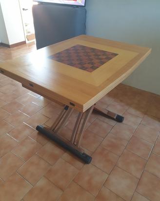 TAVOLO DA SOGGIORNO TRASFORMABILE IN TAVOLINO  