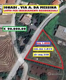 Lotto di terreno residenziale