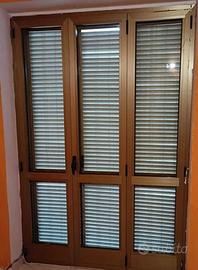 infisso balcone interno ed esterno