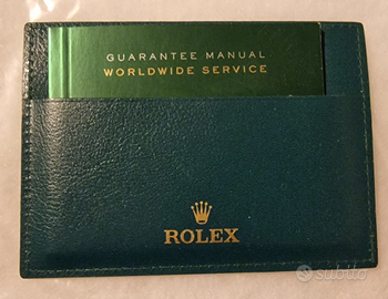 Porta documenti rolex