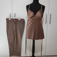 Completo donna top e pantalone Silvian Heach