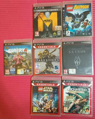 Lotto giochi ps3 PlayStation 3
