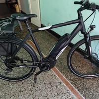 Bici elettrica Winora Yucatan + 2 Borse Vaude