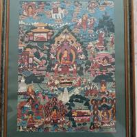 Due preziosi thangka tibetani antichi