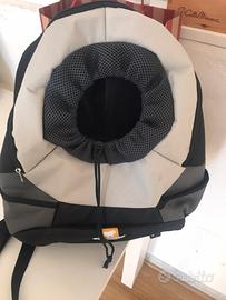 Zaino per trasporto cani