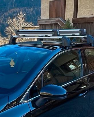 Barre Portatutto e Portasci 6 Paia Thule; Clio V 5