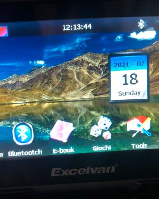 Navigatore Moto GPS Excelvan con Bluetooth USB