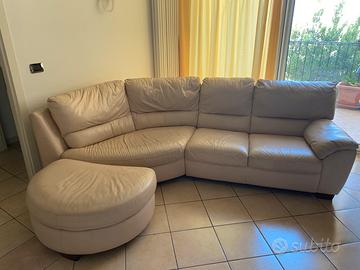 Divano in pelle Divani & Divani by Natuzzi