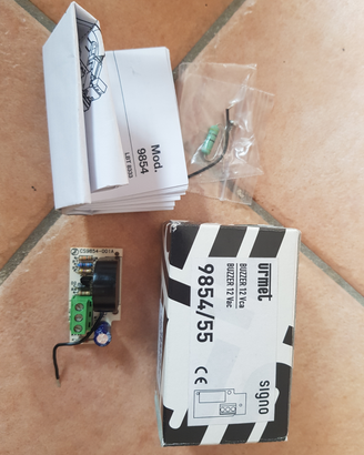 Suoneria citofono urmet 9854/55