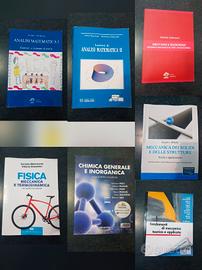 Libri per facoltà ingegneria (leggere descrizione)