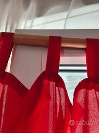 Tende Ikea rosse