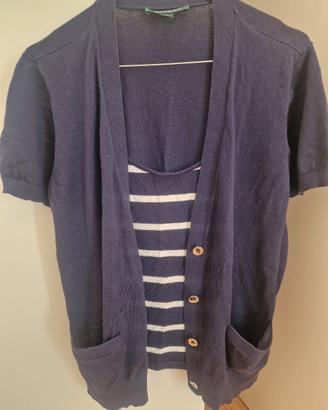  Maglia Ralph Lauren blu 100% cotone 