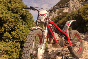 Trial Gas Gas TXT 280 del 2009 targato