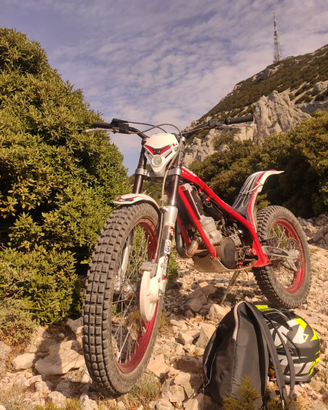 Trial Gas Gas TXT 280 del 2009 targato