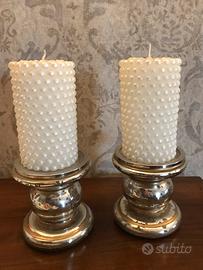 Portacandela di pregio con candele