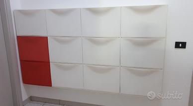 10 contenitori porta oggetti e/o scarpe Ikea