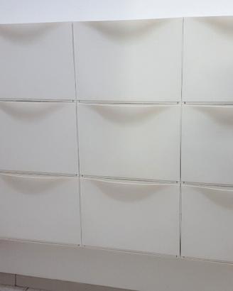 10 contenitori porta oggetti e/o scarpe Ikea