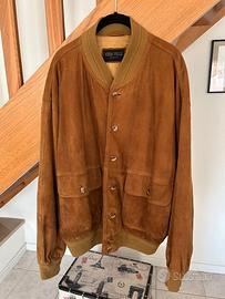 Giacca in vera pelle Vintage XL