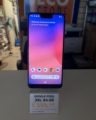 Google Pixel 3 XL 64 GB Bianco RICONDIZIONATO