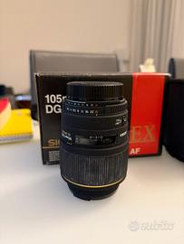 Obiettivo sigma 105mm per nikok