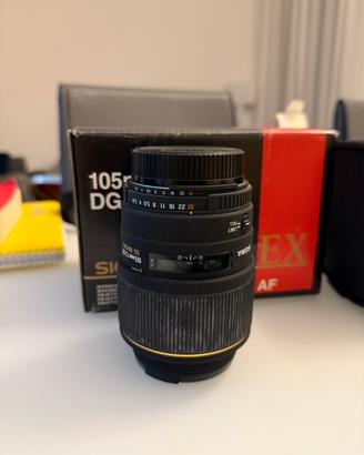 Obiettivo sigma 105mm per nikok