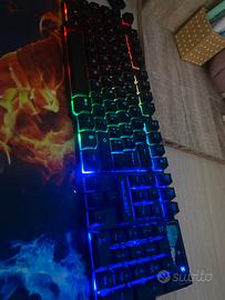 Tastiera con cavo rgbt