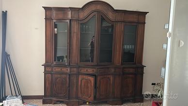 Vetrina in  legno vintage