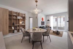 Appartamento di 86 m² con 3 locali e box auto a Pe