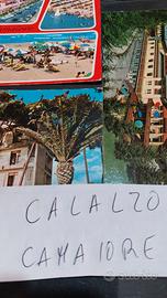 (cart1/6)CARTOLINE DA CALALZO A CAPRI 18 CARTOLINE