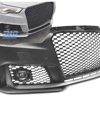 PARAURTI ANTERIORE AUDI A3 8V 12-16 LOOK RS3 NERO 