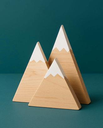 Montagne in Legno Decorazione Casa Arredo Moderno