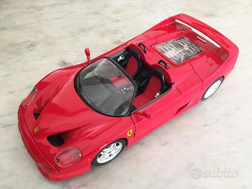 BURAGO 1:18 Ferrari F50 spider 1995, Colore rosso