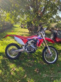 Honda CRF 450RX 450 4T del 2017, targata