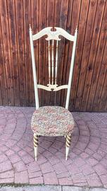 Sedia da arredamento o vetrina