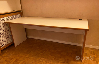 SCRIVANIA Legno Massello 180x74x71