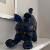 GATTO di "Vetro Blu "