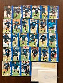 Set di 27 card ufficiali dei giocatori anno 2001