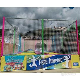 Jumping per uso professionale 4 postazioni