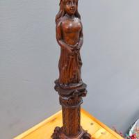 Scultura lignea Giovanna D’ Arco