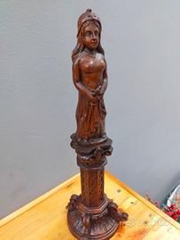 Scultura lignea Giovanna D’ Arco