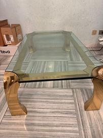 Tavolino in vetro