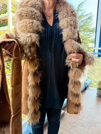 Cappotto montone e volpe
