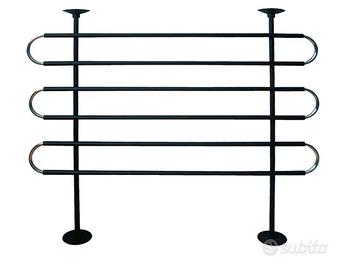 divisorio auto per cani tubolare 3 traverse e port