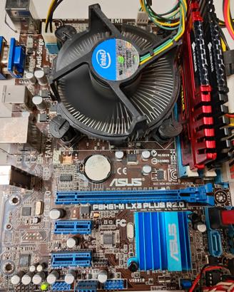 scheda madre e CPU Intel i5