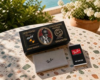 Scatola + Panno Originali Ray-Ban 😍