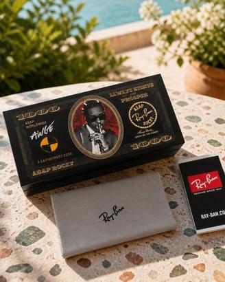 Scatola + Panno Originali Ray-Ban 😍