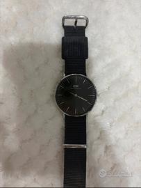 Orologio daniel whellington acciaio nero