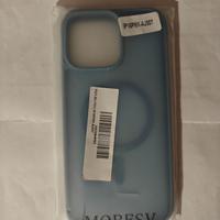 Cover magnetica iPhone 16 Pro Max - Azzurro